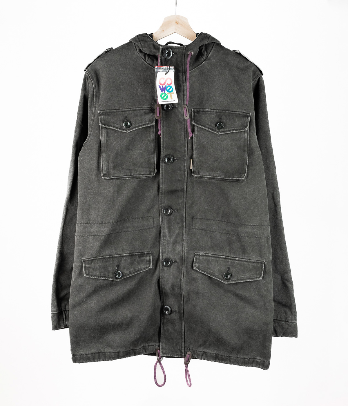 Vintage - Jakke Tactile - Black - M